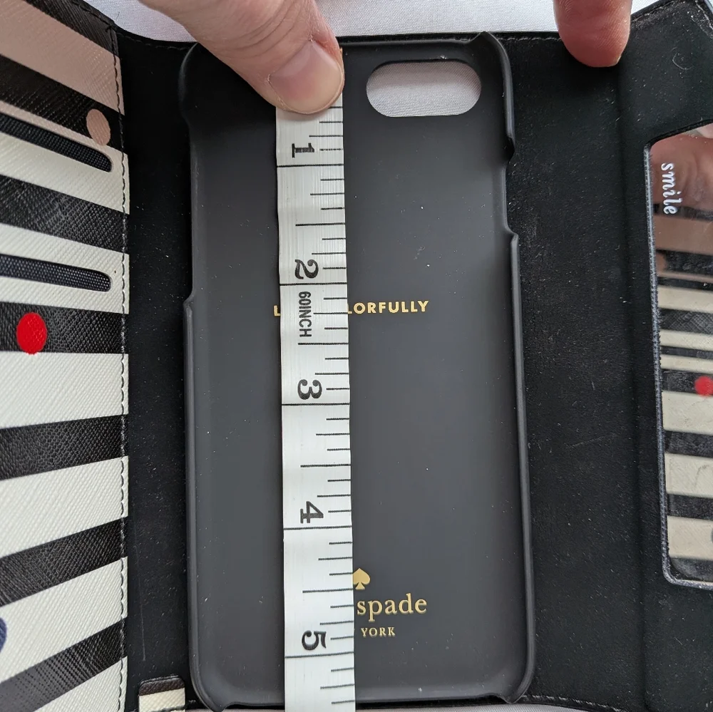 Kate Spade Cedar Street Dot Folio iPhone 7/8 Wallet Wristlet
